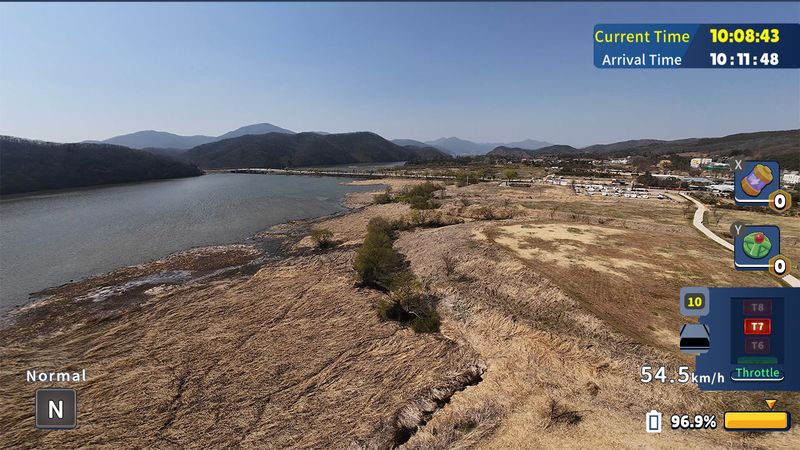 韩国无人机飞行游览 光州市-Korean Drone Flying Tour Gwangju-si 游戏截图