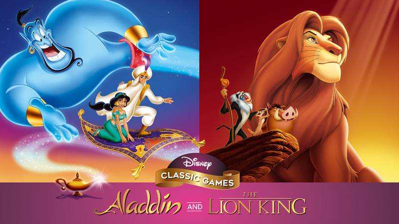 迪士尼经典游戏：阿拉丁+狮子王合集-Disney Classic Games： Aladdin and The Lion King
