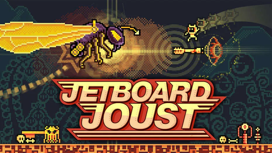 喷射板战斗:下一代复古游戏-Jetboard Joust