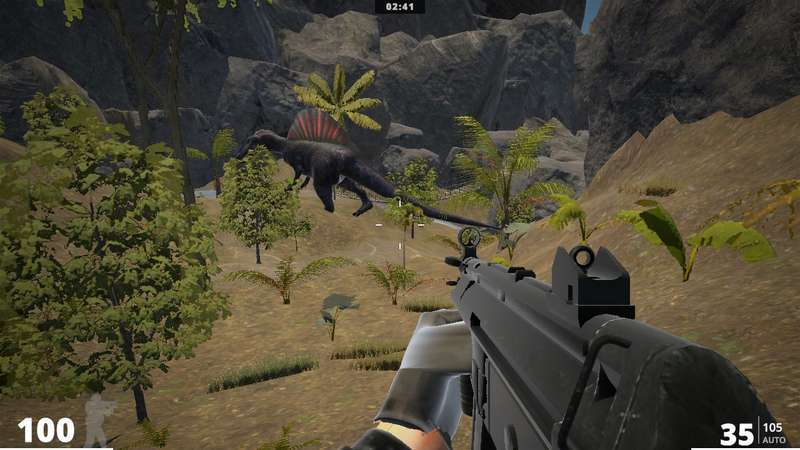 第一人称射击恐龙游戏-FPS Dinosaurs 游戏截图