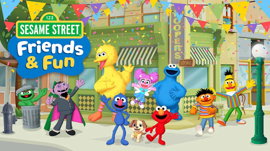 芝麻街 朋友和乐趣-Sesame Street： Friends & Fun
