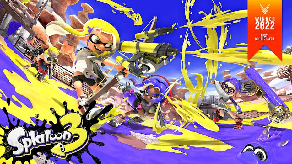 喷射战士 3 斯普拉遁 3-Splatoon 3