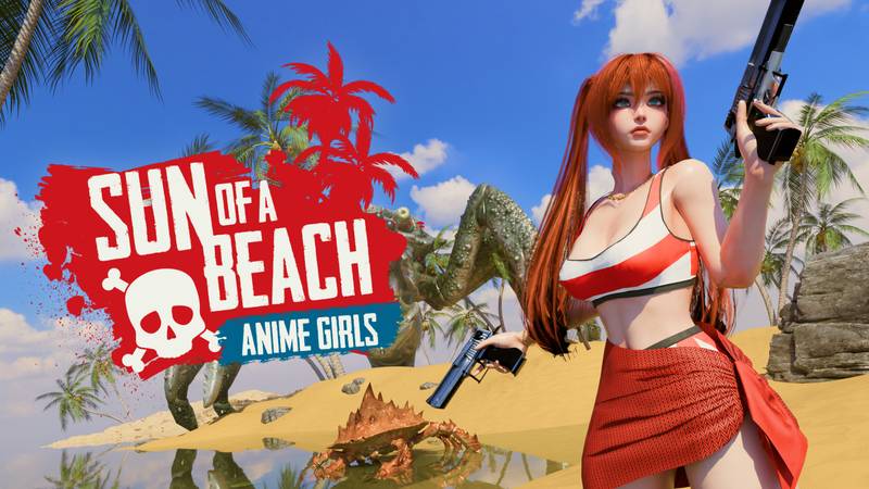 动漫女孩：沙滩阳光-Anime Girls： Sun of a Beach