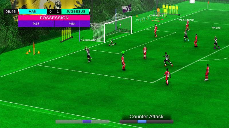 足球联赛杯：街机足球模拟器-Football League Cup： Arcade Soccer Simulator 游戏截图