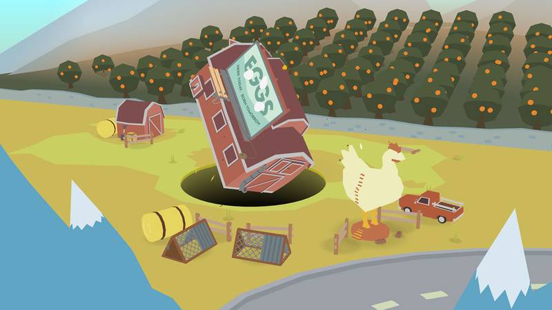 甜甜圈都市-Donut County 游戏截图