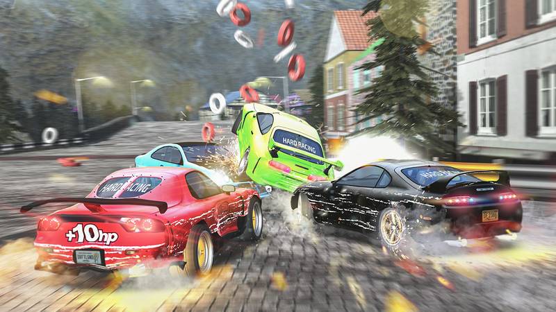严峻赛车-Hard Racing - Car Driving Game 游戏截图