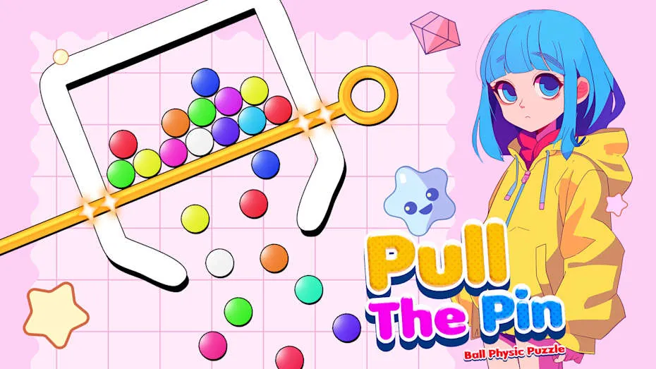 拔针：球物理难题-Pull The Pin： Ball Physic Puzzle