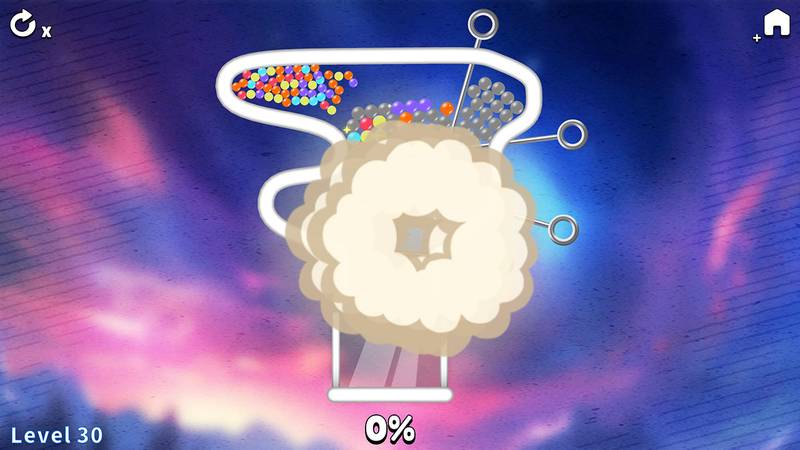拔针：球物理难题-Pull The Pin： Ball Physic Puzzle 游戏截图