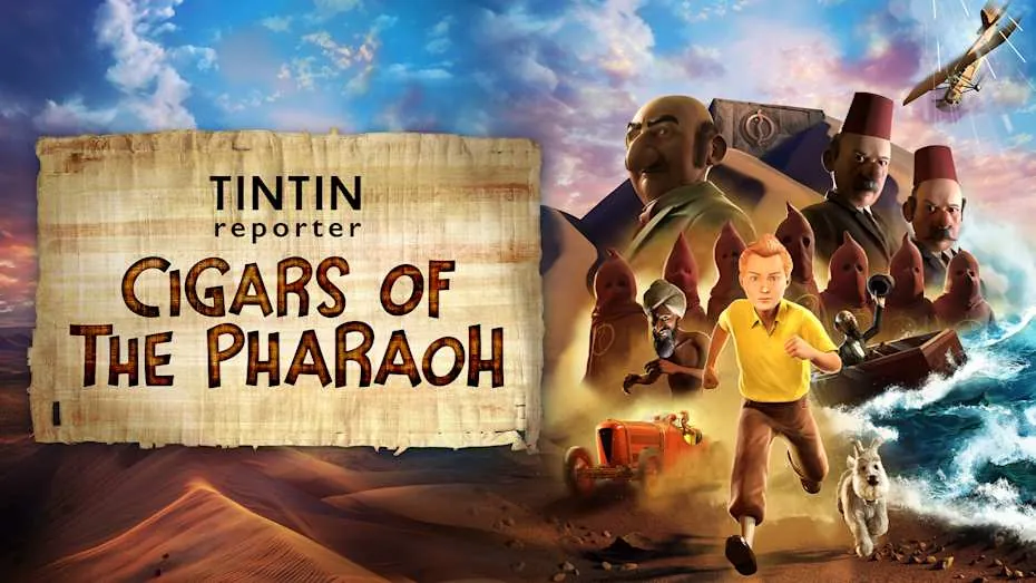 丁丁历险记:法老的雪茄-Tintin Reporter - Cigars of the Pharaoh