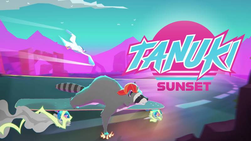 狸猫日落-Tanuki Sunset