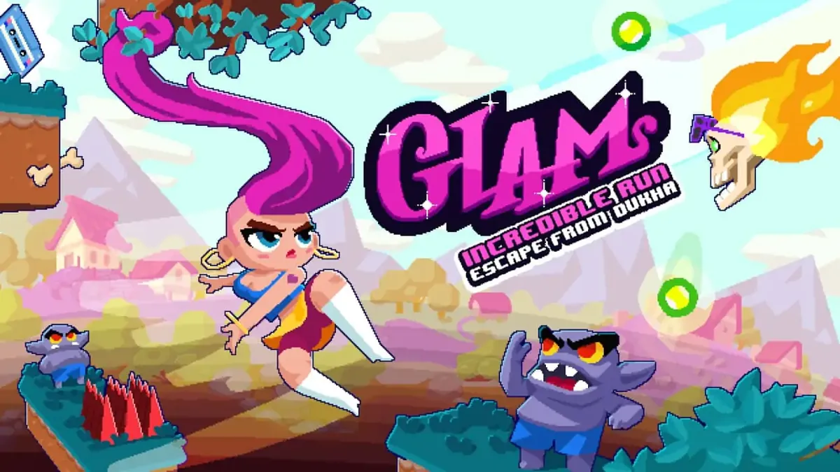 Glam 不可思议的冒险:逃离 Dukha-Glam's Incredible Run: Escape from Dukkha