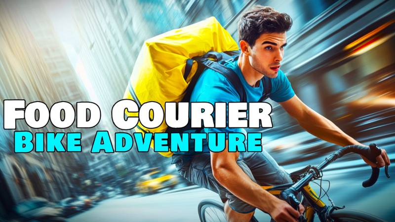 美食快递：自行车探险-Food Courier： Bike Adventure