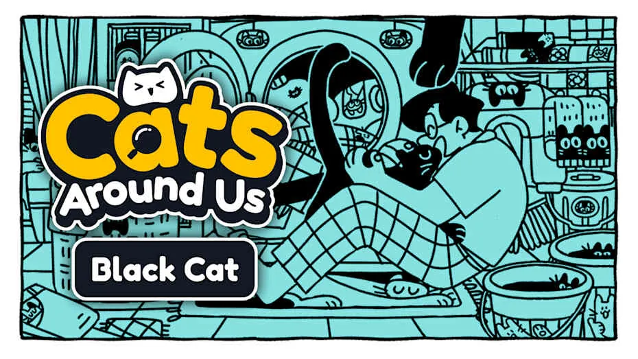 我们身边的猫 黑猫-Cats Around Us： Black Cat