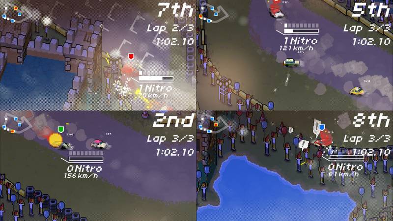 超级像素赛车-Super Pixel Racers 游戏截图