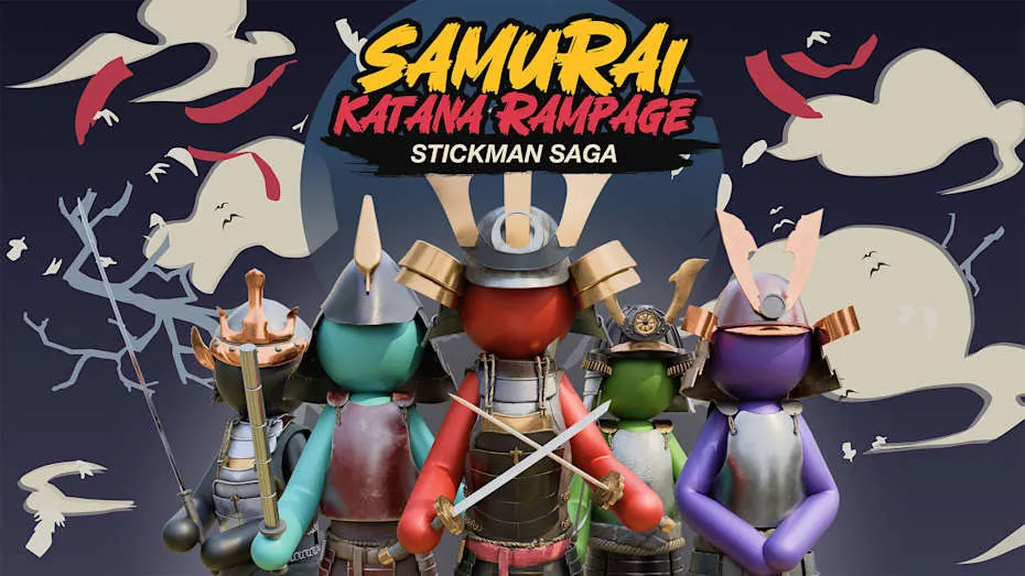 武士刀横冲直撞 火柴人传奇-Samurai Katana Rampage Stickman Saga