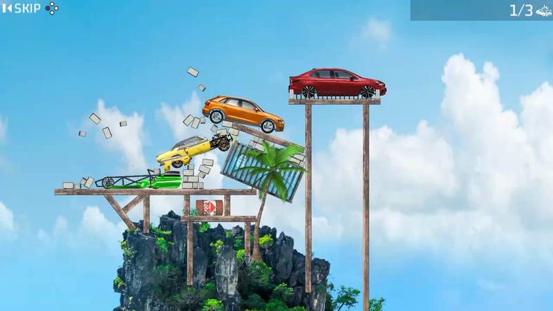 汽车飞跃-Jump The Car 游戏截图